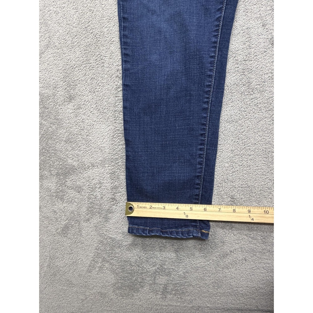 Levi's Jeans Womens Measured 33x26 Blue Boyfriend Stretch Denim Zip Fly Ankle - Picture 3 of 8